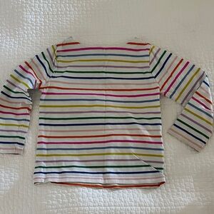 Boden Multicolor Striped Long Sleeve Tee